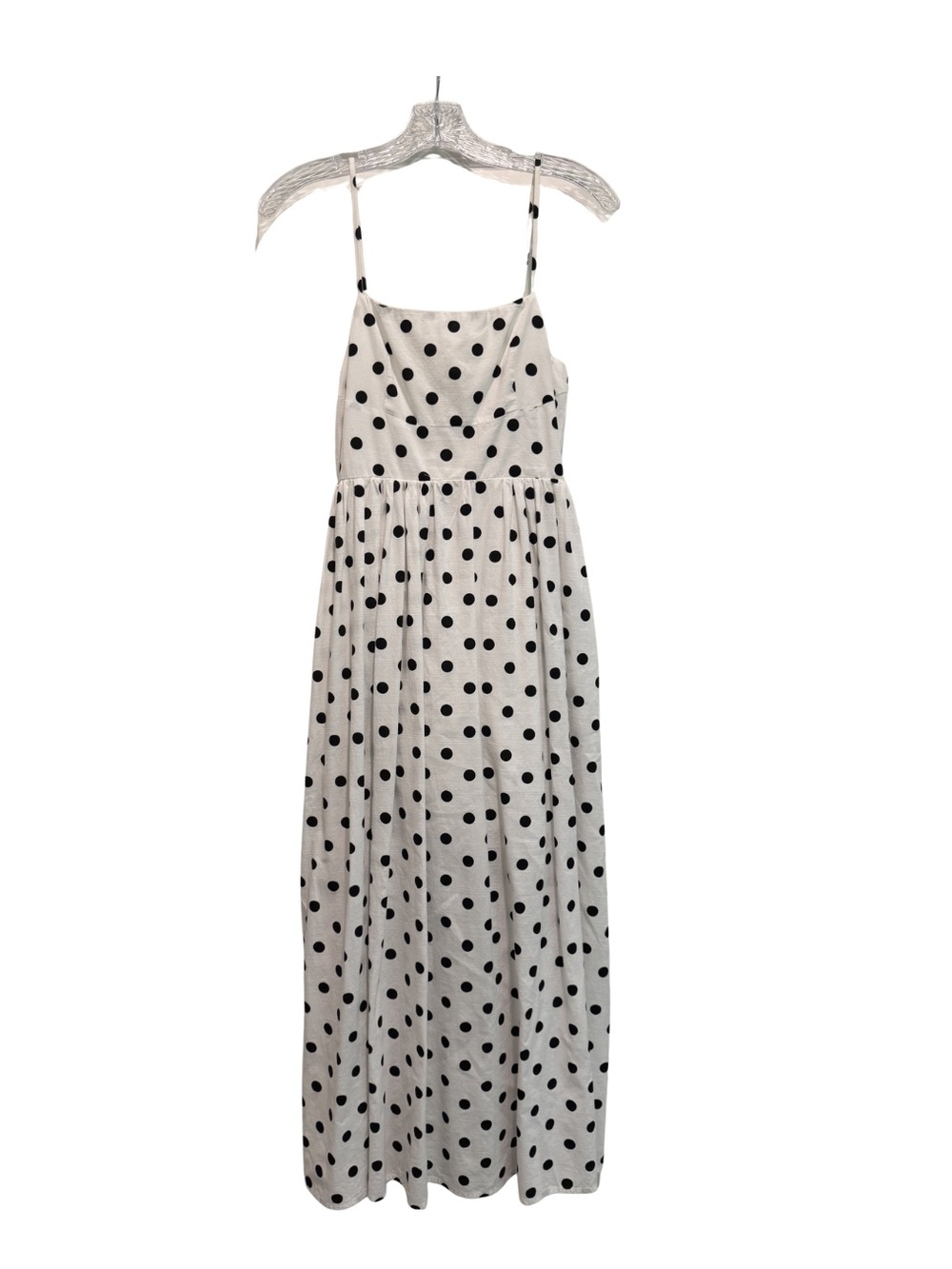 Oliviaceous Polka Dot Bustier Poplin Maxi Dress - Picture 3 of 4